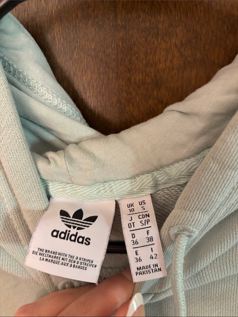 Size small Adidas hoodie - Picture 3 of 3